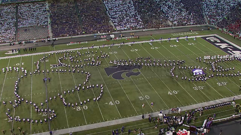 Illustration for article titled Kansas State Band Insists They Were Not In Dong Formation